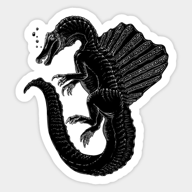 Spinosaurus Sticker by JFells